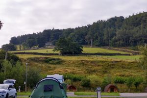 hayfield camping and caravanning club site
